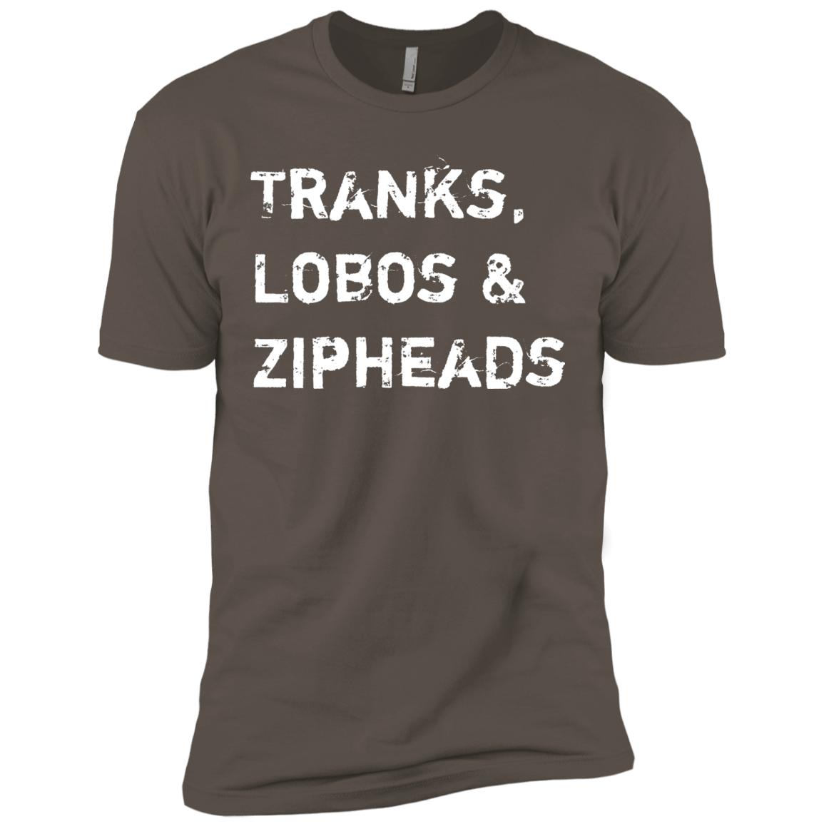 T-Shirts Warm Grey / X-Small Tranks Lobos Zipheads Men's Premium T-Shirt