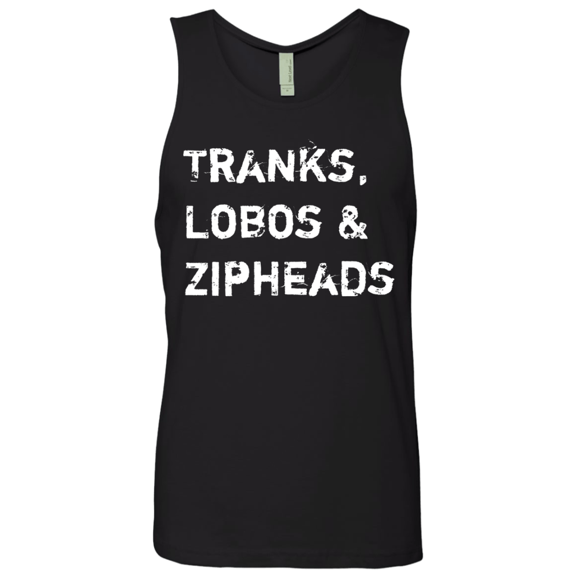 T-Shirts Black / Small Tranks Lobos Zipheads Men's Premium Tank Top