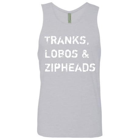 T-Shirts Heather Grey / Small Tranks Lobos Zipheads Men's Premium Tank Top