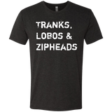 T-Shirts Vintage Black / Small Tranks Lobos Zipheads Men's Triblend T-Shirt