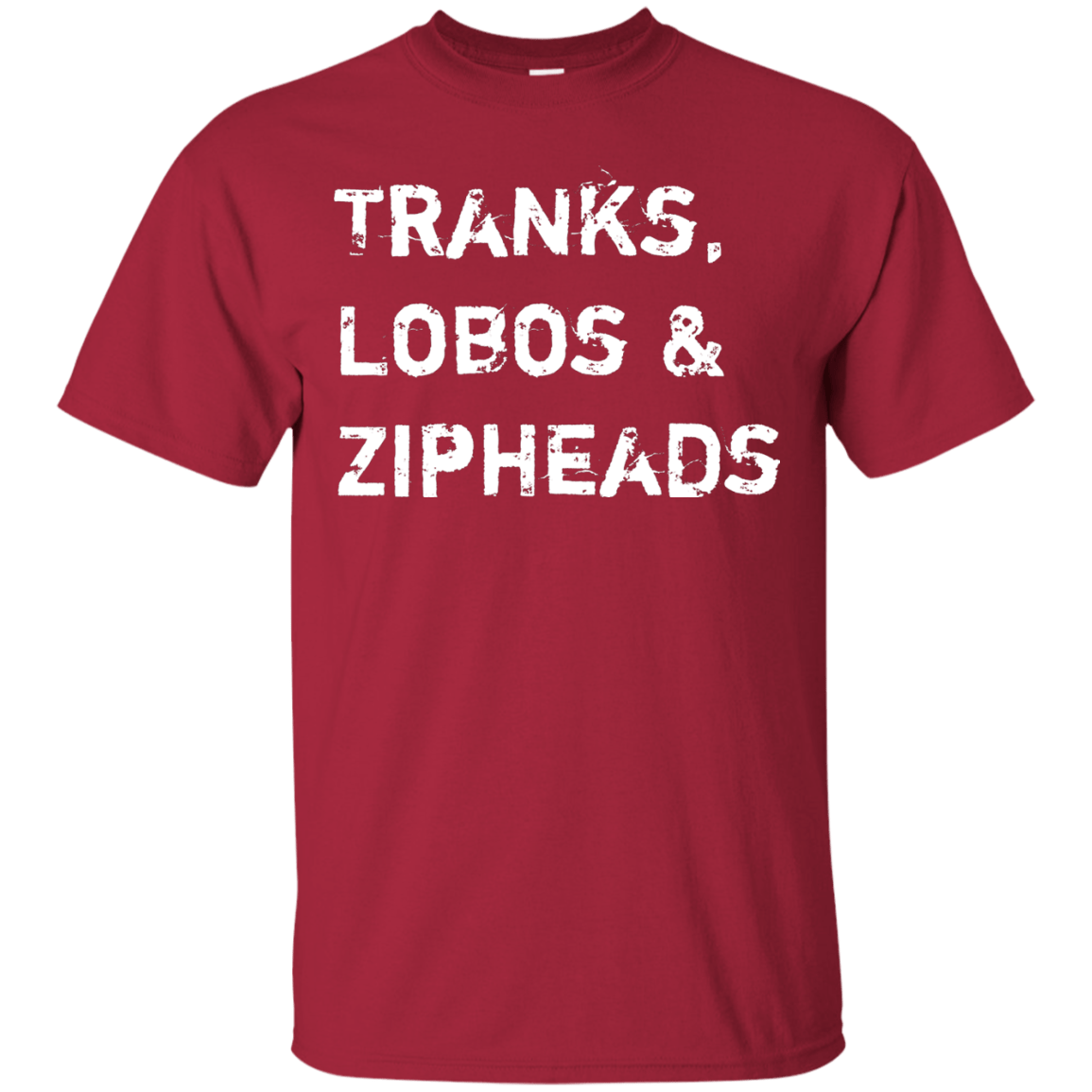 T-Shirts Cardinal / Small Tranks Lobos Zipheads T-Shirt