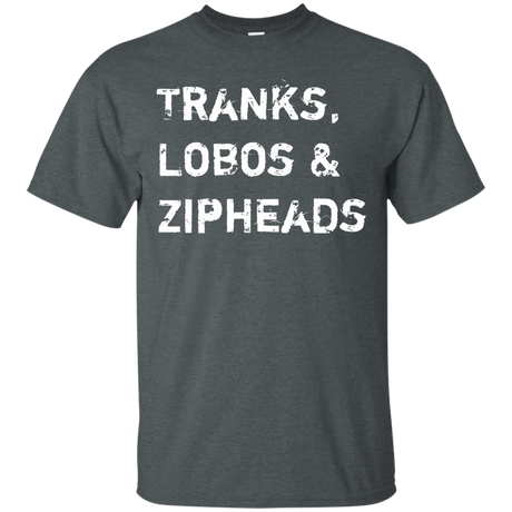 T-Shirts Dark Heather / Small Tranks Lobos Zipheads T-Shirt