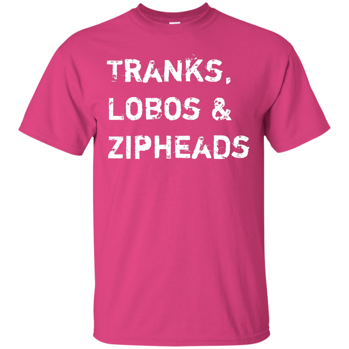 T-Shirts Heliconia / Small Tranks Lobos Zipheads T-Shirt