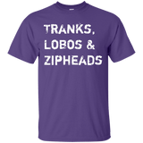 T-Shirts Purple / Small Tranks Lobos Zipheads T-Shirt