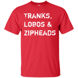 T-Shirts Red / Small Tranks Lobos Zipheads T-Shirt