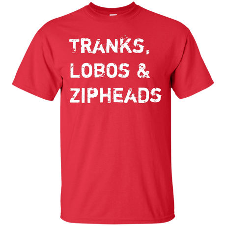 T-Shirts Red / Small Tranks Lobos Zipheads T-Shirt