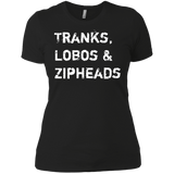 T-Shirts Black / X-Small Tranks Lobos Zipheads Women's Premium T-Shirt