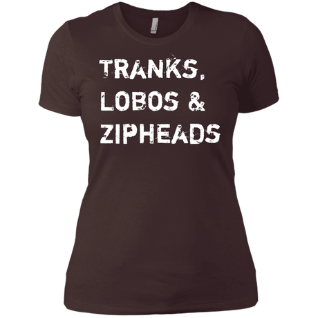 T-Shirts Dark Chocolate / X-Small Tranks Lobos Zipheads Women's Premium T-Shirt