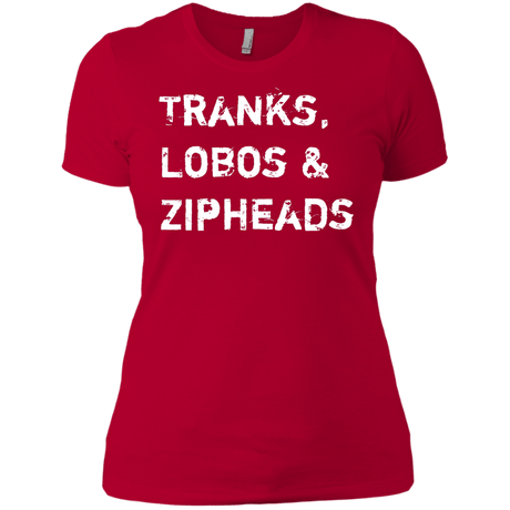 T-Shirts Red / X-Small Tranks Lobos Zipheads Women's Premium T-Shirt
