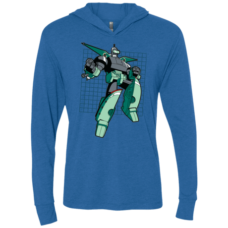 T-Shirts Vintage Royal / X-Small Transbender Triblend Long Sleeve Hoodie Tee