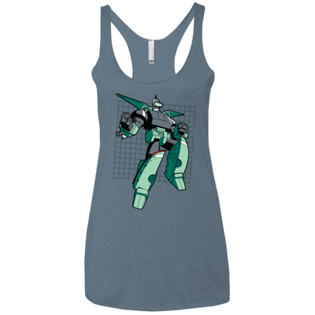 T-Shirts Indigo / X-Small Transbender Women's Triblend Racerback Tank