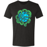 T-Shirts Vintage Black / S Transparent Octopus D20 Men's Triblend T-Shirt