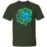 T-Shirts Forest / S Transparent Octopus D20 T-Shirt
