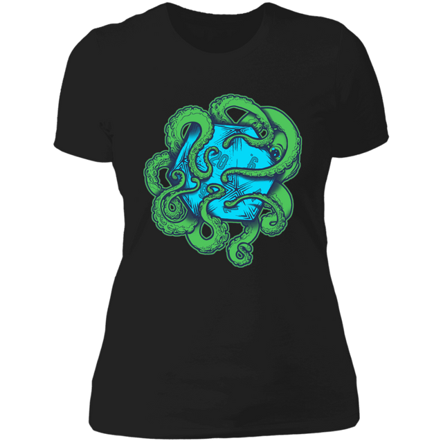 T-Shirts Black / S Transparent Octopus D20 Women's Premium T-Shirt