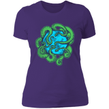 T-Shirts Purple Rush/ / S Transparent Octopus D20 Women's Premium T-Shirt