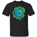 T-Shirts Black / YXS Transparent Octopus D20 Youth T-Shirt