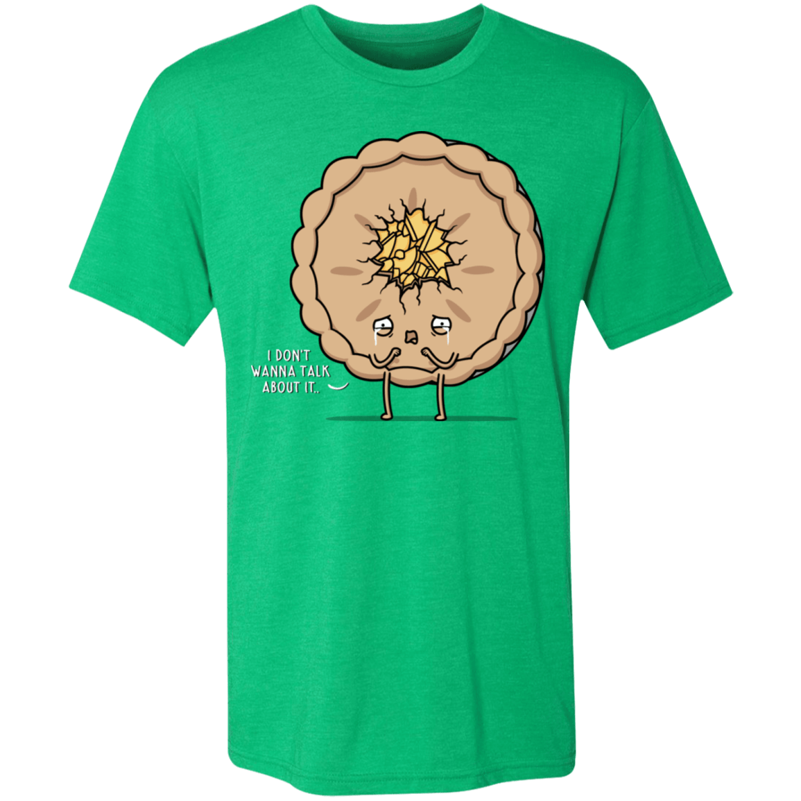 T-Shirts Envy / S Traumatized Pie Men's Triblend T-Shirt