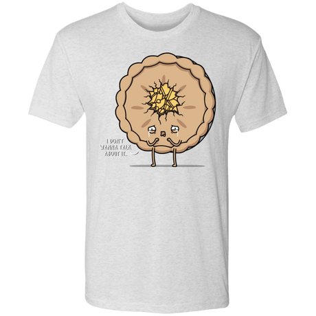 T-Shirts Heather White / S Traumatized Pie Men's Triblend T-Shirt