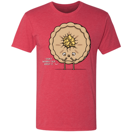 T-Shirts Vintage Red / S Traumatized Pie Men's Triblend T-Shirt