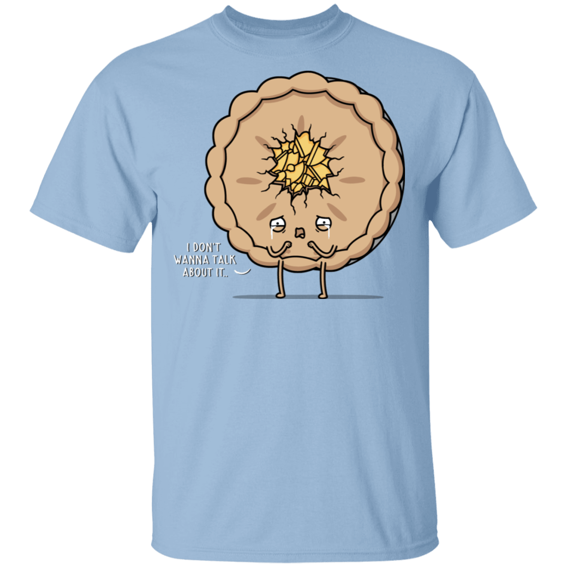 T-Shirts Light Blue / S Traumatized Pie T-Shirt