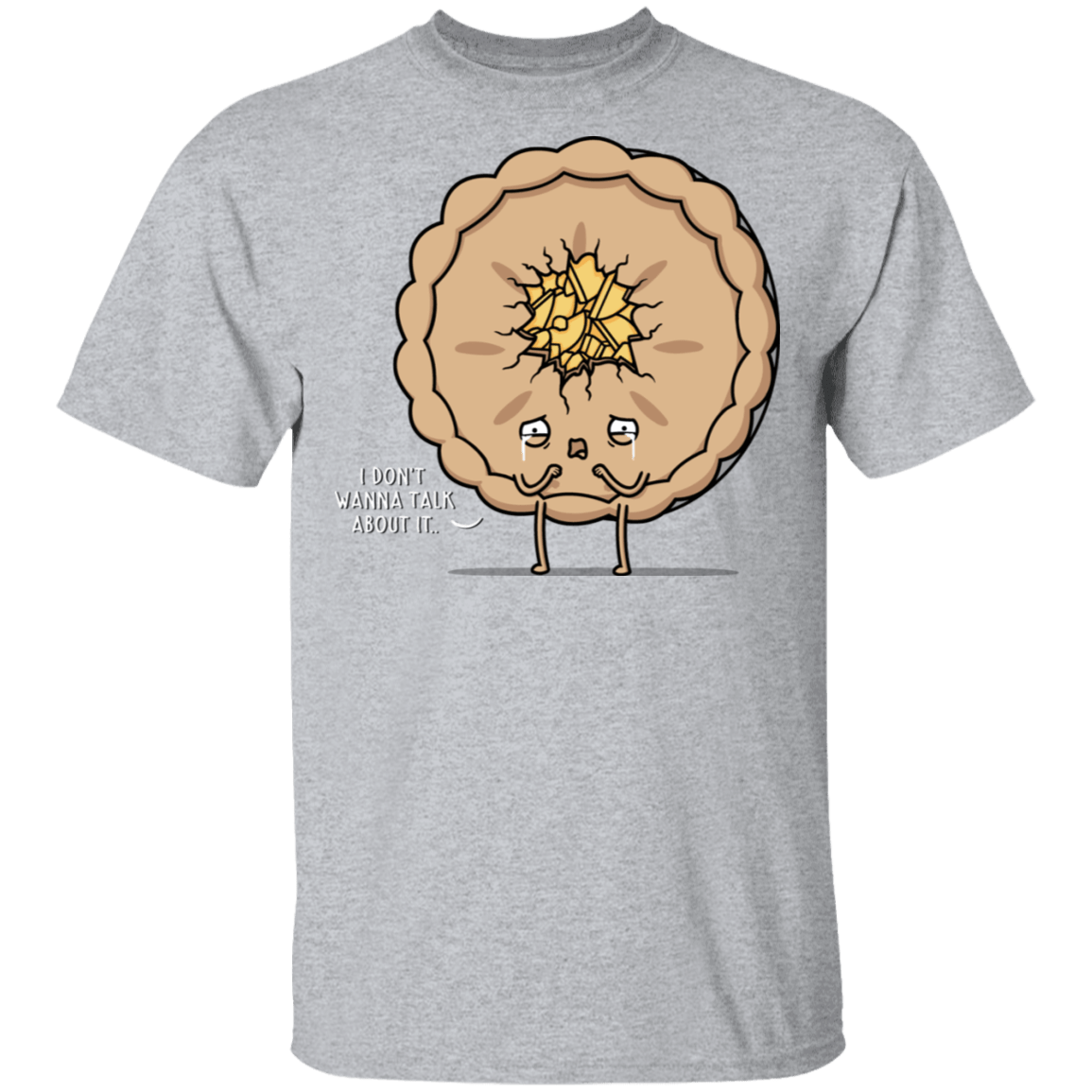 T-Shirts Sport Grey / S Traumatized Pie T-Shirt