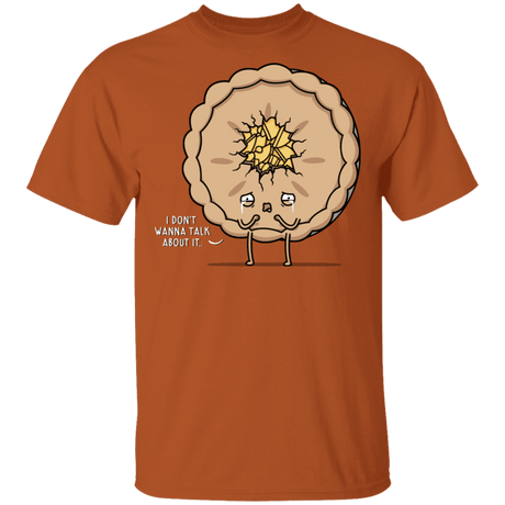 T-Shirts Texas Orange / S Traumatized Pie T-Shirt