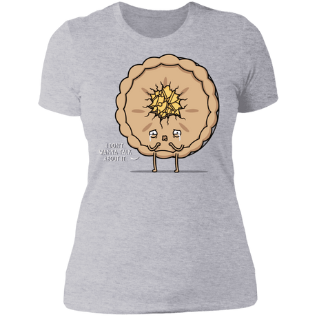 T-Shirts Heather Grey / S Traumatized Pie Women's Premium T-Shirt