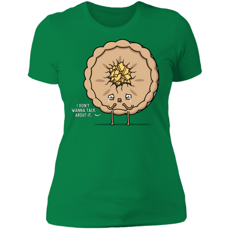 T-Shirts Kelly Green / S Traumatized Pie Women's Premium T-Shirt