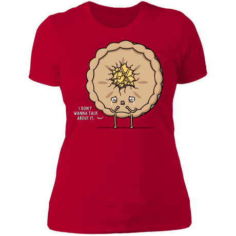 T-Shirts Red / S Traumatized Pie Women's Premium T-Shirt