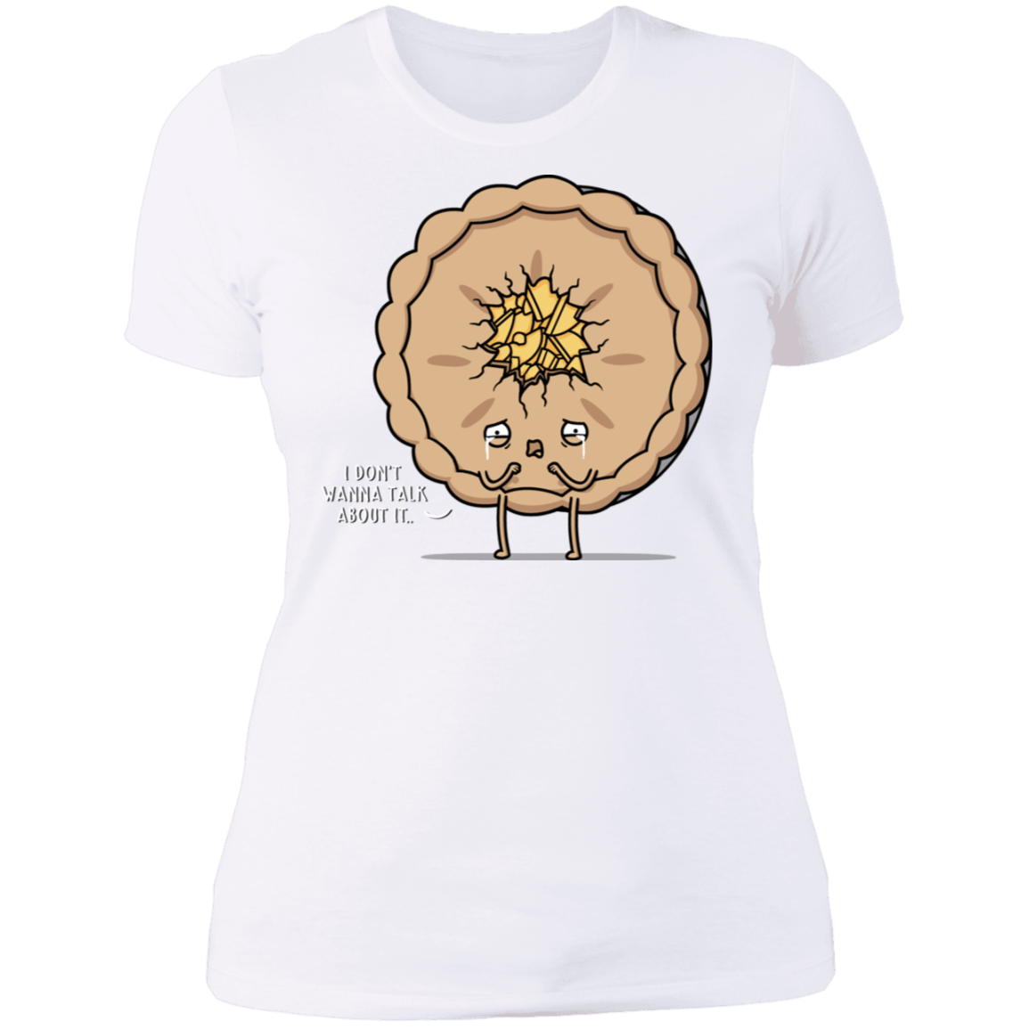 T-Shirts White / S Traumatized Pie Women's Premium T-Shirt