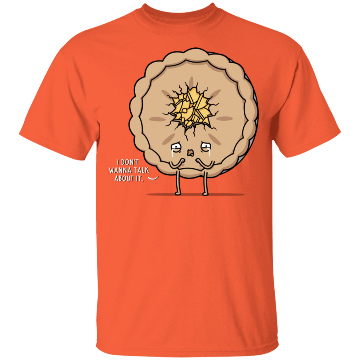 T-Shirts Orange / YXS Traumatized Pie Youth T-Shirt