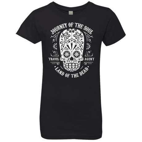 T-Shirts Black / YXS Travel Agent Catrina Girls Premium T-Shirt