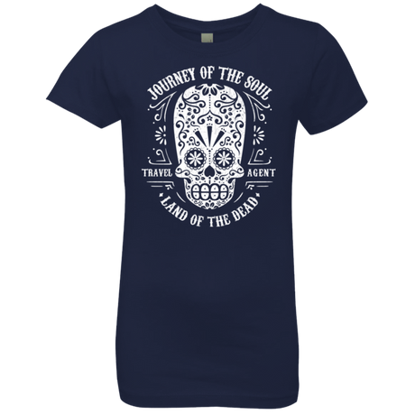 T-Shirts Midnight Navy / YXS Travel Agent Catrina Girls Premium T-Shirt