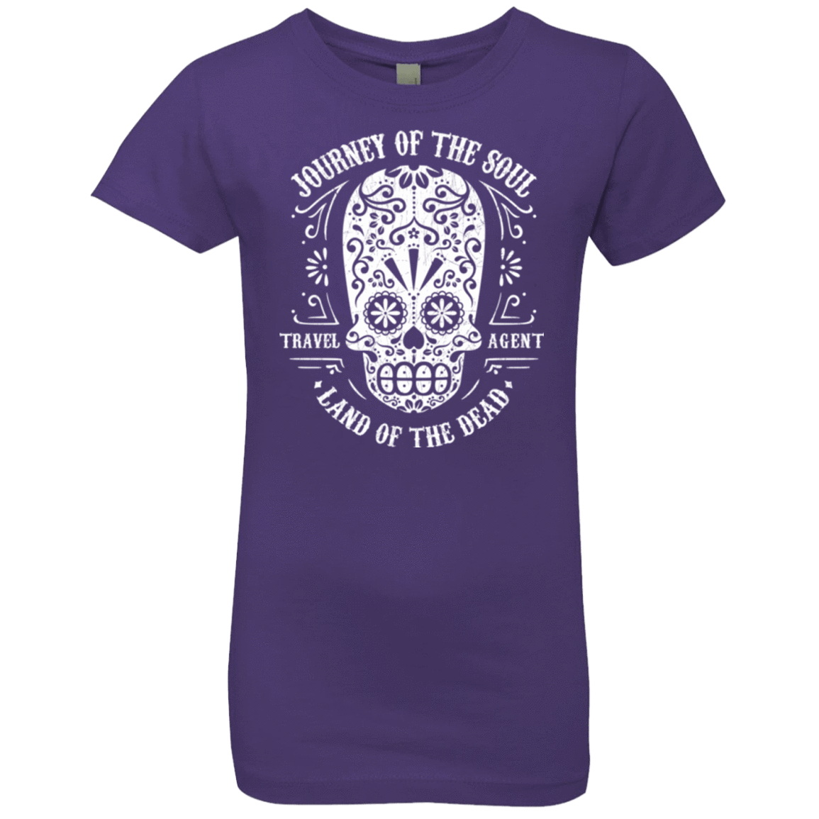 T-Shirts Purple Rush / YXS Travel Agent Catrina Girls Premium T-Shirt