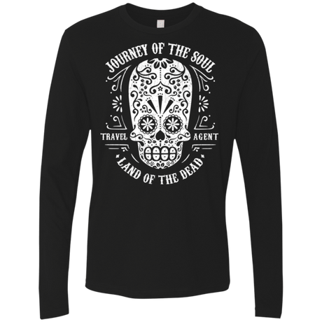 T-Shirts Black / Small Travel Agent Catrina Men's Premium Long Sleeve