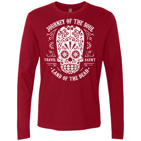 T-Shirts Cardinal / Small Travel Agent Catrina Men's Premium Long Sleeve