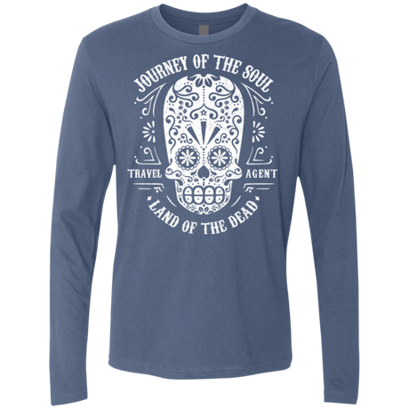 T-Shirts Indigo / Small Travel Agent Catrina Men's Premium Long Sleeve
