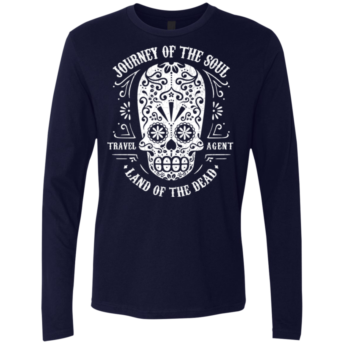 T-Shirts Midnight Navy / Small Travel Agent Catrina Men's Premium Long Sleeve