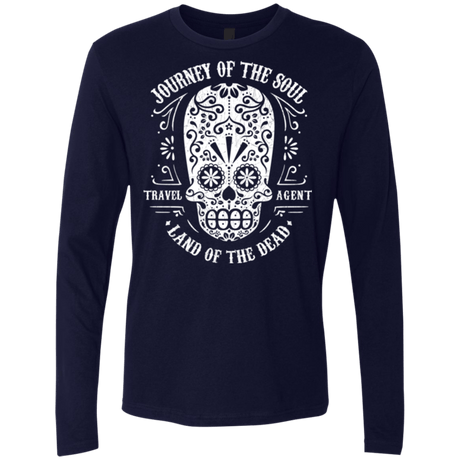 T-Shirts Midnight Navy / Small Travel Agent Catrina Men's Premium Long Sleeve