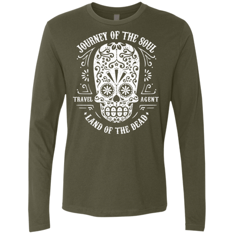 T-Shirts Military Green / Small Travel Agent Catrina Men's Premium Long Sleeve