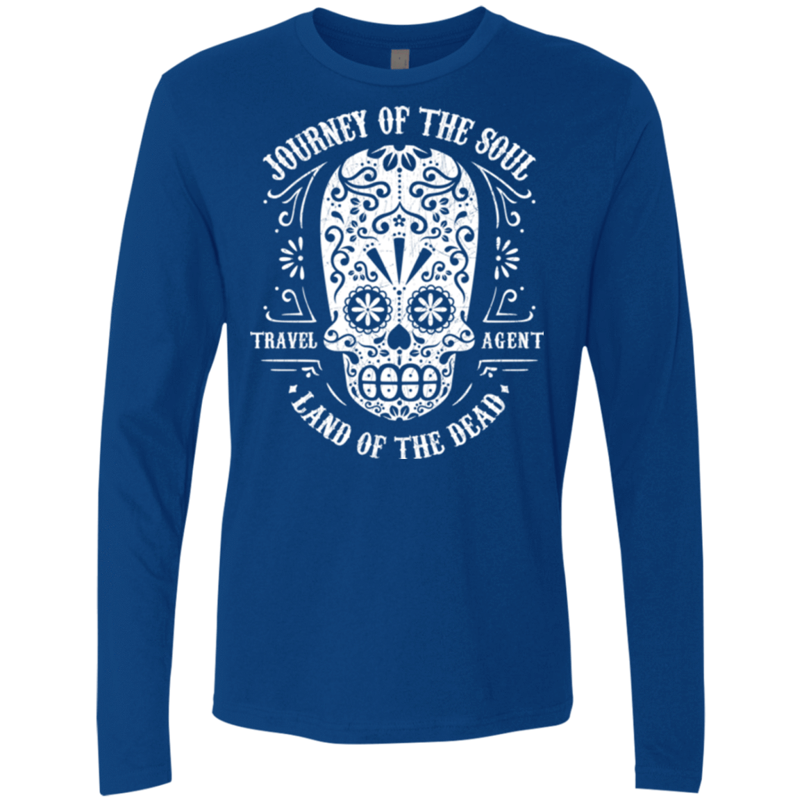 T-Shirts Royal / Small Travel Agent Catrina Men's Premium Long Sleeve