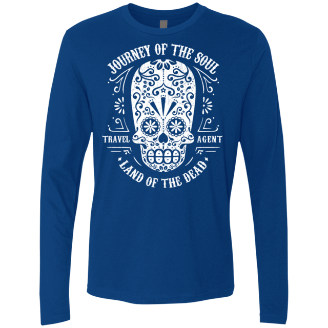 T-Shirts Royal / Small Travel Agent Catrina Men's Premium Long Sleeve