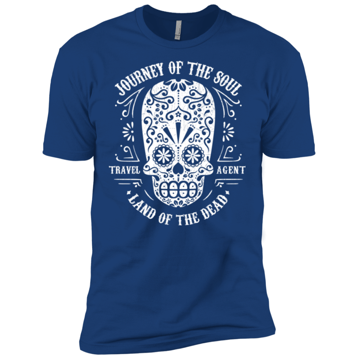 T-Shirts Royal / X-Small Travel Agent Catrina Men's Premium T-Shirt