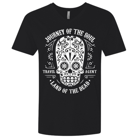 T-Shirts Black / X-Small Travel Agent Catrina Men's Premium V-Neck