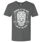 T-Shirts Heavy Metal / X-Small Travel Agent Catrina Men's Premium V-Neck