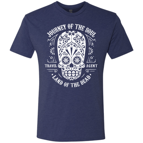 T-Shirts Vintage Navy / Small Travel Agent Catrina Men's Triblend T-Shirt