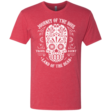 T-Shirts Vintage Red / Small Travel Agent Catrina Men's Triblend T-Shirt
