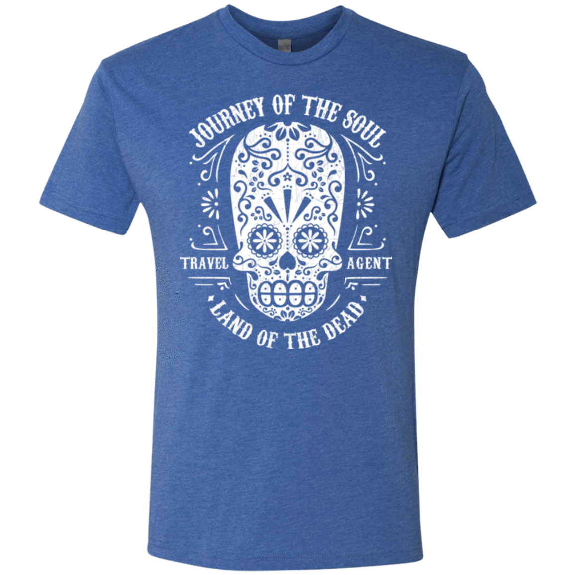 T-Shirts Vintage Royal / Small Travel Agent Catrina Men's Triblend T-Shirt