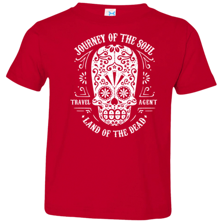 T-Shirts Red / 2T Travel Agent Catrina Toddler Premium T-Shirt