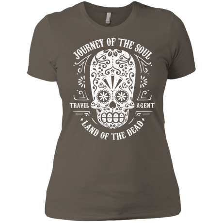 T-Shirts Warm Grey / X-Small Travel Agent Catrina Women's Premium T-Shirt